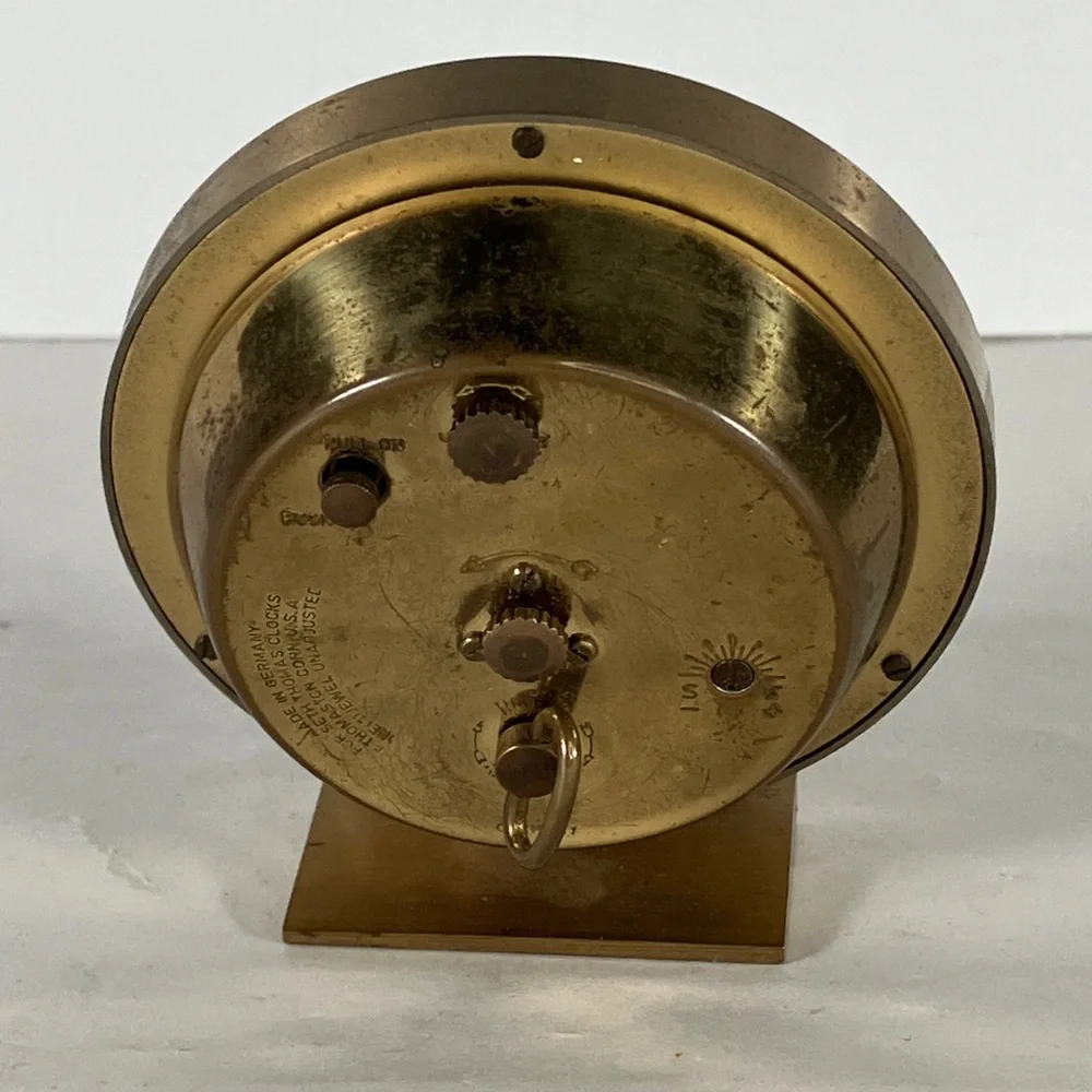 Vintage Seth Thomas Wind Up Alarm Clock